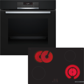 BOSCH HBD271FB85 - EINBAU-BACKOFEN-SET, BESTEHEND AUS: HBA172BB0 + PKN811BA2E